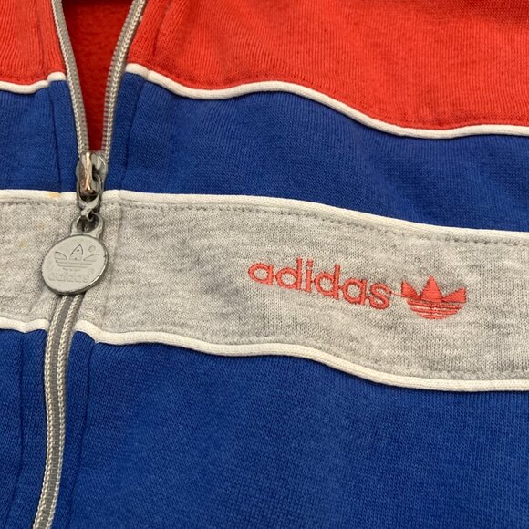 Vintage 80’s Adidas Full Zip Sweater - Picture 4 of 11